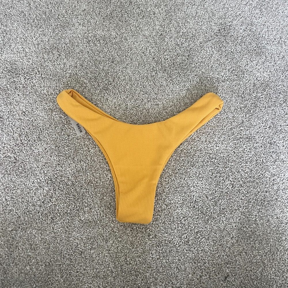 Yellow swim bottoms